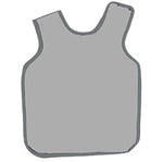 X-Ray Apron, Adult w/out Collar, Lead-lined, .3MM Thickness, 22-½” x 26-½”, Grey 26GREY