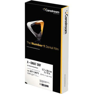 X-Omat DBF 5" x 12" Panoramic X-Ray film DF-75, 50/Bx. X-OMAT Dental Blue Film