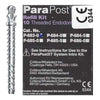 ParaPost XT Titanium Posts (.036''/0.90mm), 10 pcs