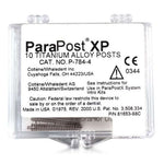 ParaPost XP P784-4 yellow .040" (1.0mm) titanium post, 10 post refill | SurgiMac Dental Supply