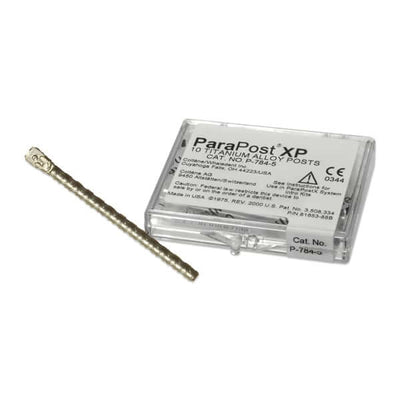ParaPost XP P784-5 red .050" (1.25mm) titanium post, 10 post refill