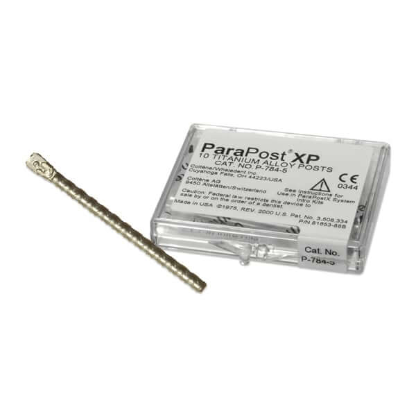 ParaPost XP P784-5 red .050" (1.25mm) titanium post, 10 post refill | SurgiMac Dental Supply