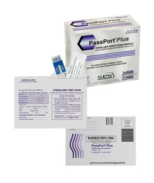 Crosstex | Kit Includes: (1) Test Strip, (1) Control Strip, (1) Integrator | PP012