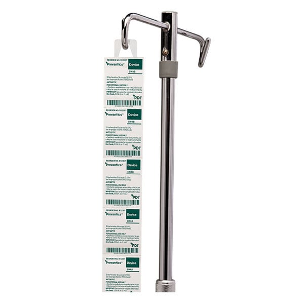 Prevantics Antiseptic Swab Strips, 3.125" x 1.125", 160/Box