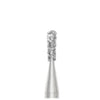 Two Striper FG 362.3 Coarse Diamond Bur, Pear. Pack of 5