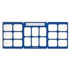 Flow Dental Perfect Pocket Film Mounts Vinyl/Blue 12 Window Horizontal, 6 Window Vertical