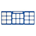Flow Dental Perfect Pocket Film Mounts Vinyl/Blue 12 Window Horizontal, 6 Window Vertical