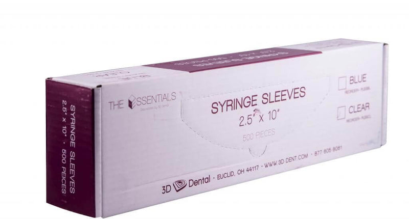 Essentials Syringe Sleeve 2.5X10 | SurgiMac Dental Supply