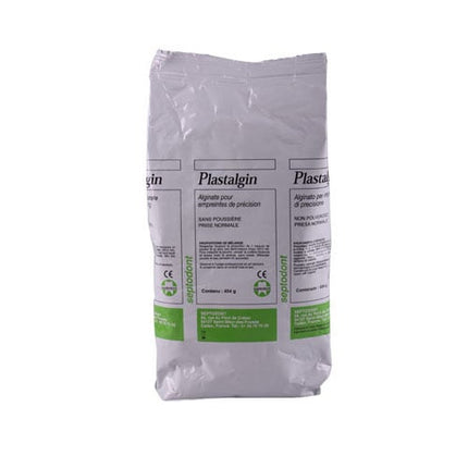 Septodont | Septodont Plastalgin Regular Set Dust-Free Alginate, Apple Flavored, 16 oz. Bag | 01-C1100