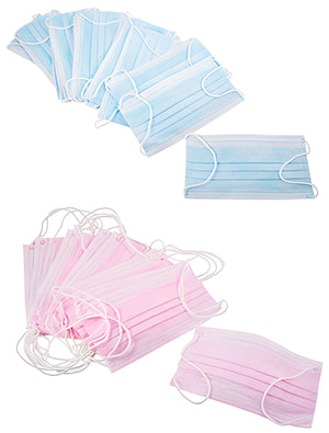 Non Woven 3-Ply, Ear Loop, Pleated Face Mask | SurgiMac Dental Supply