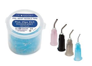 Essentials Pre-Bent Needle Tip 100/Bag | SurgiMac Dental Supply