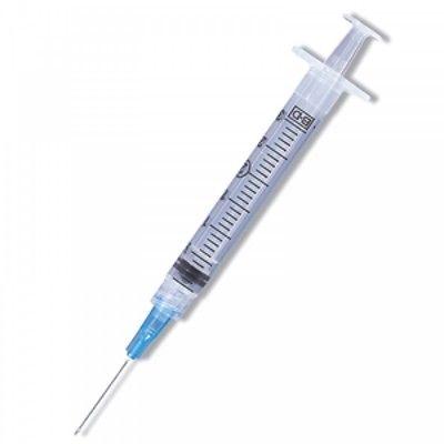 BD Luer-Lok / PrecisionGlide 3 mL BD Luer-Lok Syringe with 21 Gauge x 1