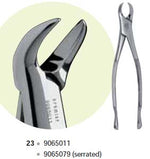 Premier #23 Cowhorn Surgical Forceps, lower 1st and 2nd molar universal