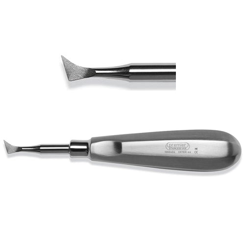Premier Cryer 44 with large diameter thumb grip handle. Tips are made with 440A
