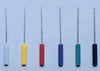 Premier #25 Stainless Steel Barbed Broaches with Color-coded Plastic Handle