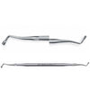 Premier #6 Bredall - Serrated DE Amalgam Plugger/Condenser with Octagonal Handle