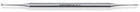 Premier #6C Cleoid/Discoid Carver DE with Regular Handle