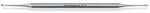 Premier #6C Cleoid/Discoid Carver DE with Regular Handle