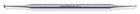 Premier #3/6 Cleoid/Discoid Carver DE with Regular Handle