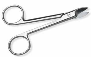 Premier 4" Curved Sharp Crown and Collar Scissors