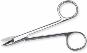 Premier 4" Straight Sharp Crown and Collar Scissors