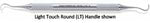 Premier #17/18 double end McCall Curette with Big Easy Ultralite handle
