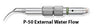 Premier P 50 30K Ultrasonic Insert "P" Style Insert With External Flow, single