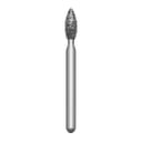 Solo #1920 coarse grit, football shaped diamond bur, single use. Package of 25 burs