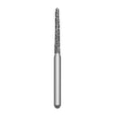 Solo #1114.10 coarse grit, round end taper diamond bur, single use. Package of 25 burs
