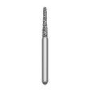 Solo #1114.8 coarse grit, round end taper diamond bur, single use. Package of 25 burs