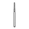 Solo #1114.8 coarse grit, round end taper diamond bur, single use. Package of 25 burs