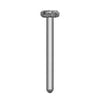 Solo #2042 coarse grit, wheel shaped diamond bur, single use. Package of 25 burs