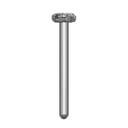 Solo #2042 coarse grit, wheel shaped diamond bur, single use. Package of 25 burs