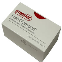 Solo FG 245 medium grit operative diamond bur, single use, sterile, 25/pk