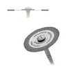 Thin-Flex X927-7 (0.15mm, 45 micron) Double-Sided Diamond Disc with Mandrel, 7/8", 2/Pk