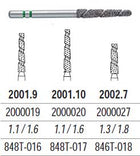 TS2000 Speed Cut Diamond FG #2001.9 Flat End Taper Coarse, pack of 5