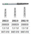 TS2000 Speed Cut Diamond FG #2002.8 Flat End Taper Coarse, pack of 5