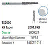 TS2000 Speed Cut Diamond FG #2001.8KR KR Taper, Coarse, pack of 5
