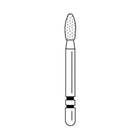 Two Striper FG #290.4 football shaped fine diamond bur, pack of 5