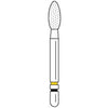 Two Striper Ztech FG #285.5ZX Football Shaped Diamond Bur for Zirconia Adjustment, 3/Pk