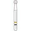 Two Striper Ztech FG #125ZX Round Diamond Bur for Zirconia Adjustment, 3/Pk