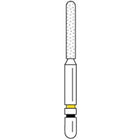 Two Striper Ztech FG #550.8ZX Cylinder Round End Diamond Bur for Zirconia Adjustment, 3/Pk