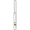 Two Striper Ztech FG #550.8ZX Cylinder Round End Diamond Bur for Zirconia Adjustment, 3/Pk