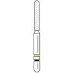 Two Striper Ztech FG #550.8ZX Cylinder Round End Diamond Bur for Zirconia Adjustment, 3/Pk