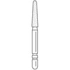 Two Striper Ztech FG #L770.8ZX Long Shank Round End Taper Diamond Bur for Zirconia Adjustment, 3/Pk