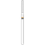 Two Striper Ztech HP #X590.12ZF Cylinder Round End Diamond Bur, 1/Pk