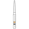 Two Striper Ztech FG #260.8ZF Flame Shaped Diamond Bur for Zirconia Adjustment, 5/Pk