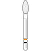 Two Striper Ztech FG #285.5ZF Football Shaped Diamond Bur for Zirconia Adjustment, 5/Pk