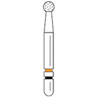 Two Striper Ztech FG #125ZF Round Diamond Bur for Zirconia Adjustment, 5/Pk