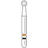 Two Striper Ztech FG #125ZF Round Diamond Bur for Zirconia Adjustment, 5/Pk